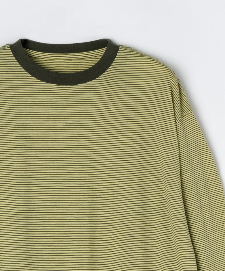 メリノウール ロングスリーブ Tシャツ / YELLOW / ONC MERINO