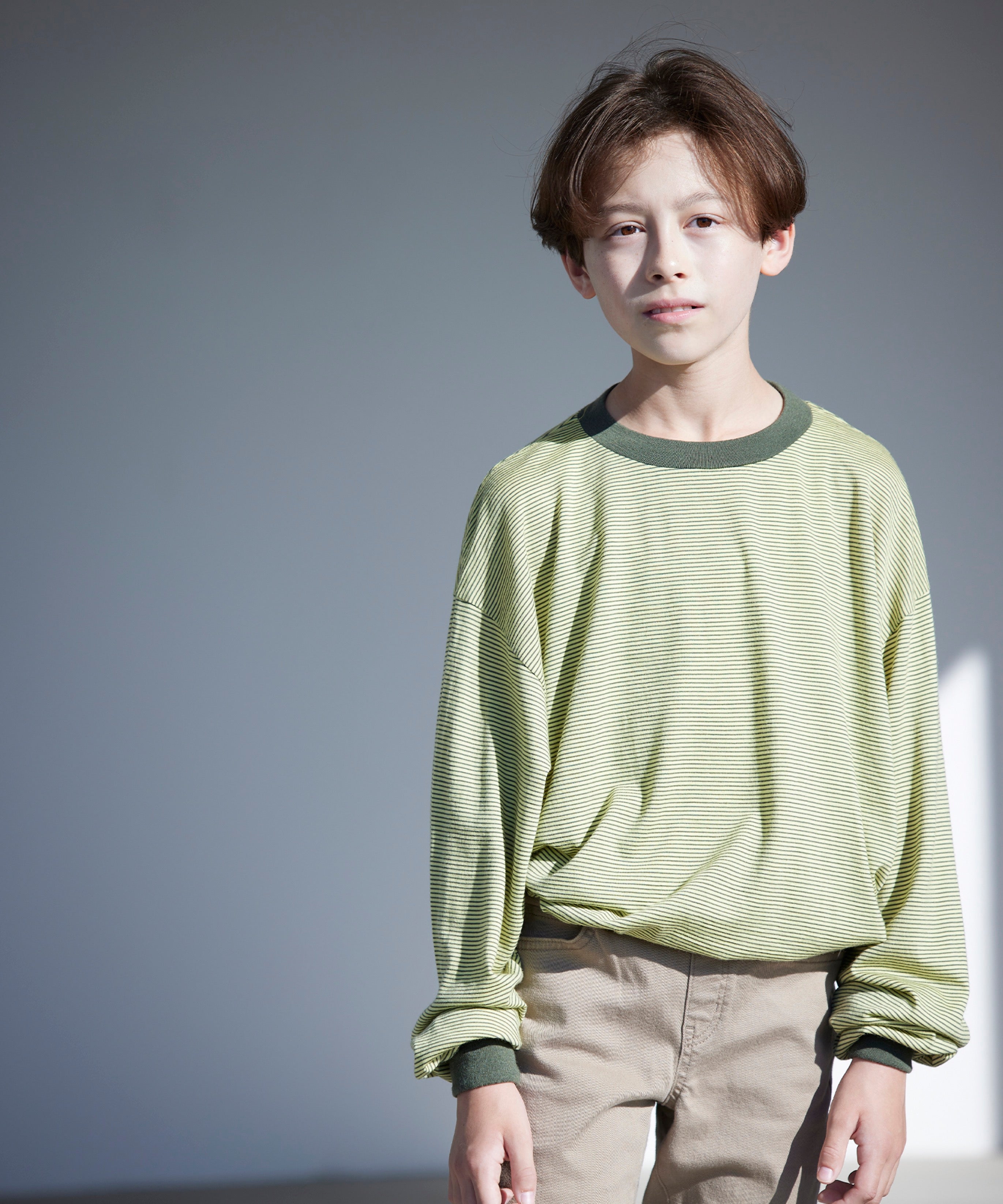 メリノウール ロングスリーブ Tシャツ / YELLOW / ONC MERINO