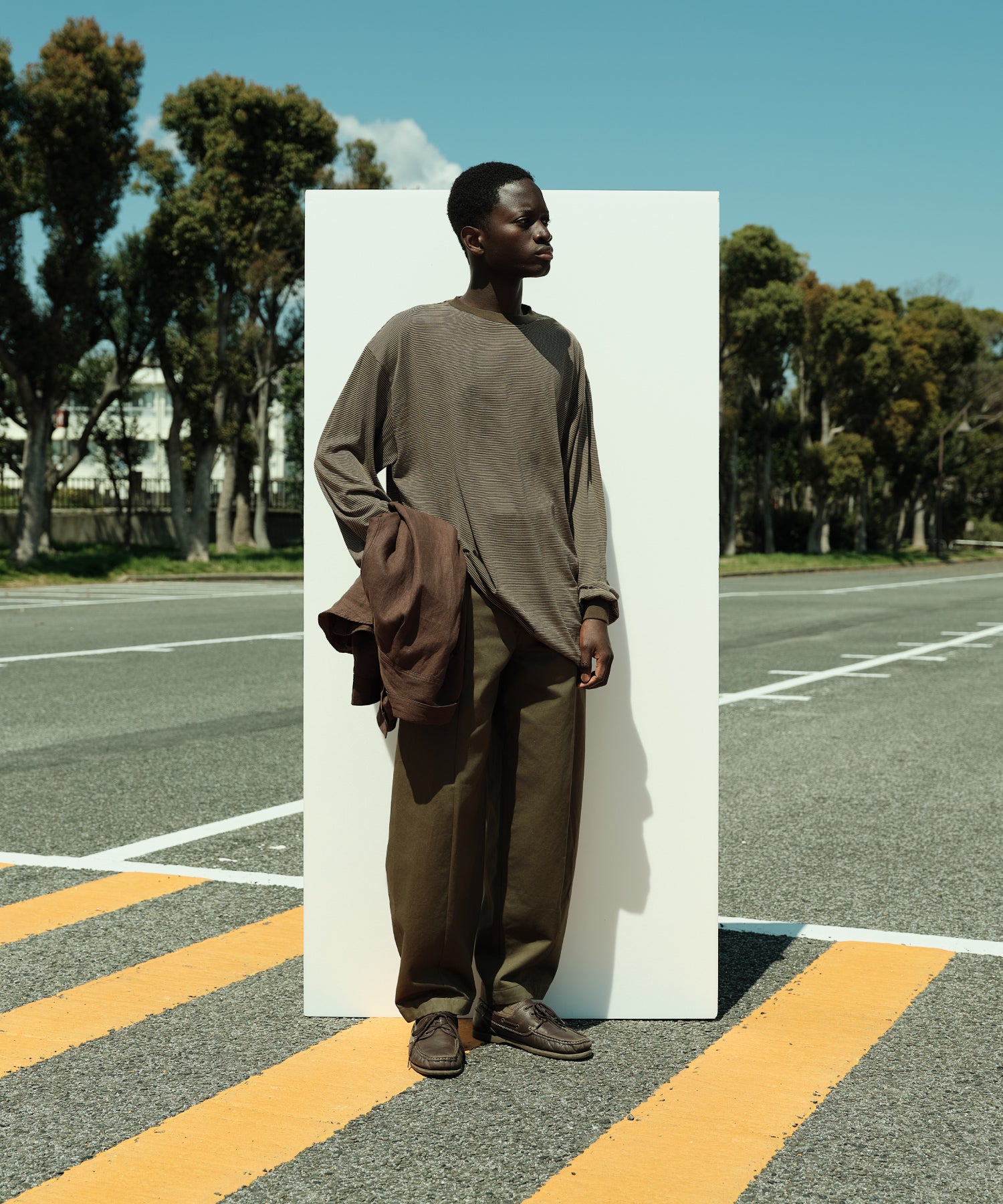 メリノウール ロングスリーブ Tシャツ / BROWN / ONC MERINO メリノウール ロングスリーブ Tシャツ / BROWN / ONC MERINO