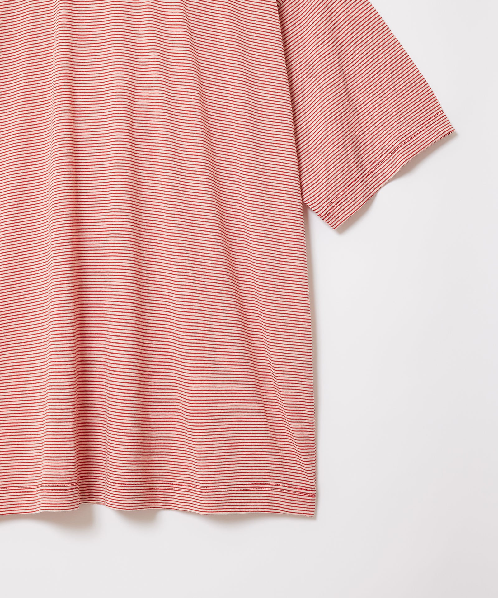 メリノウール ショートスリーブ Tシャツ / RED / ONC MERINO