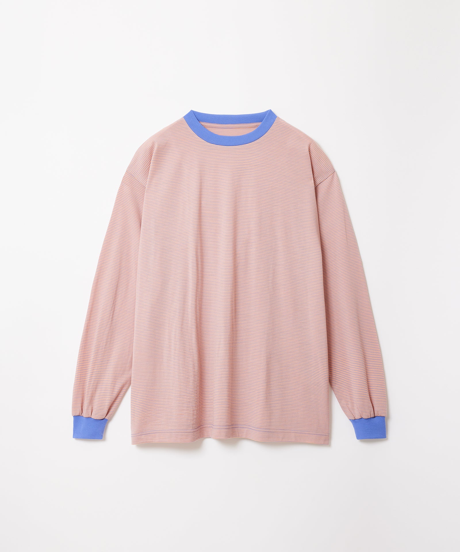 メリノウール ロングスリーブ Tシャツ / CORAL PINK / ONC MERINO