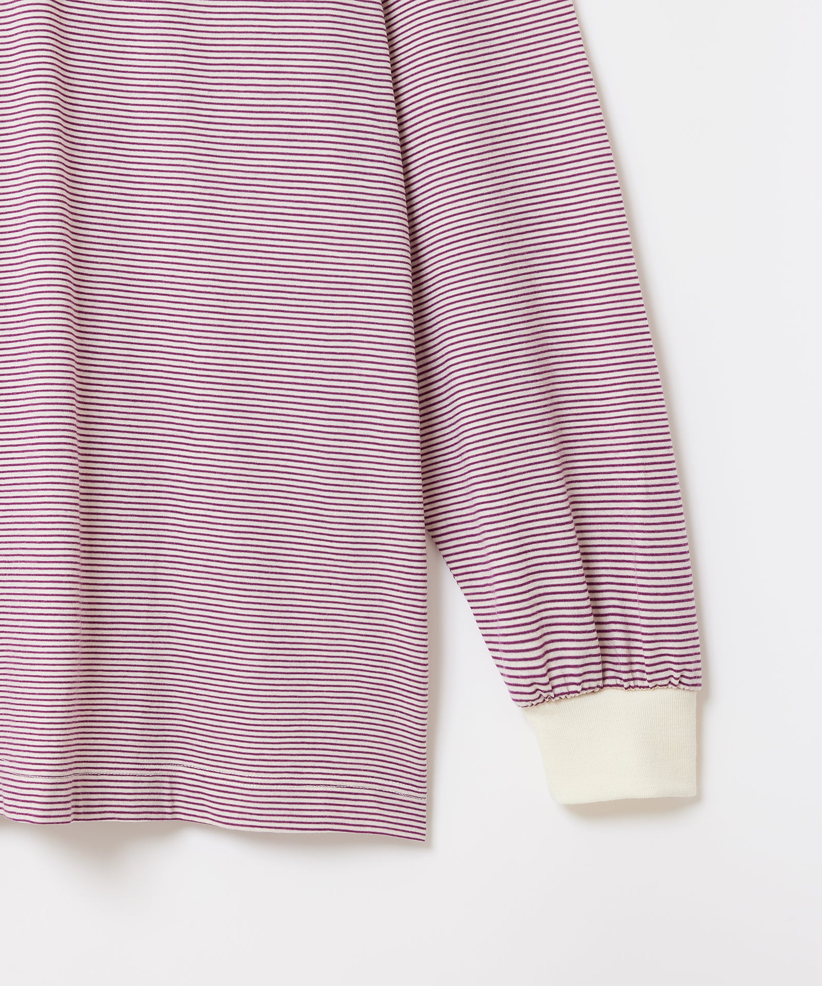 メリノウール ロングスリーブ Tシャツ / PURPLE / ONC MERINO