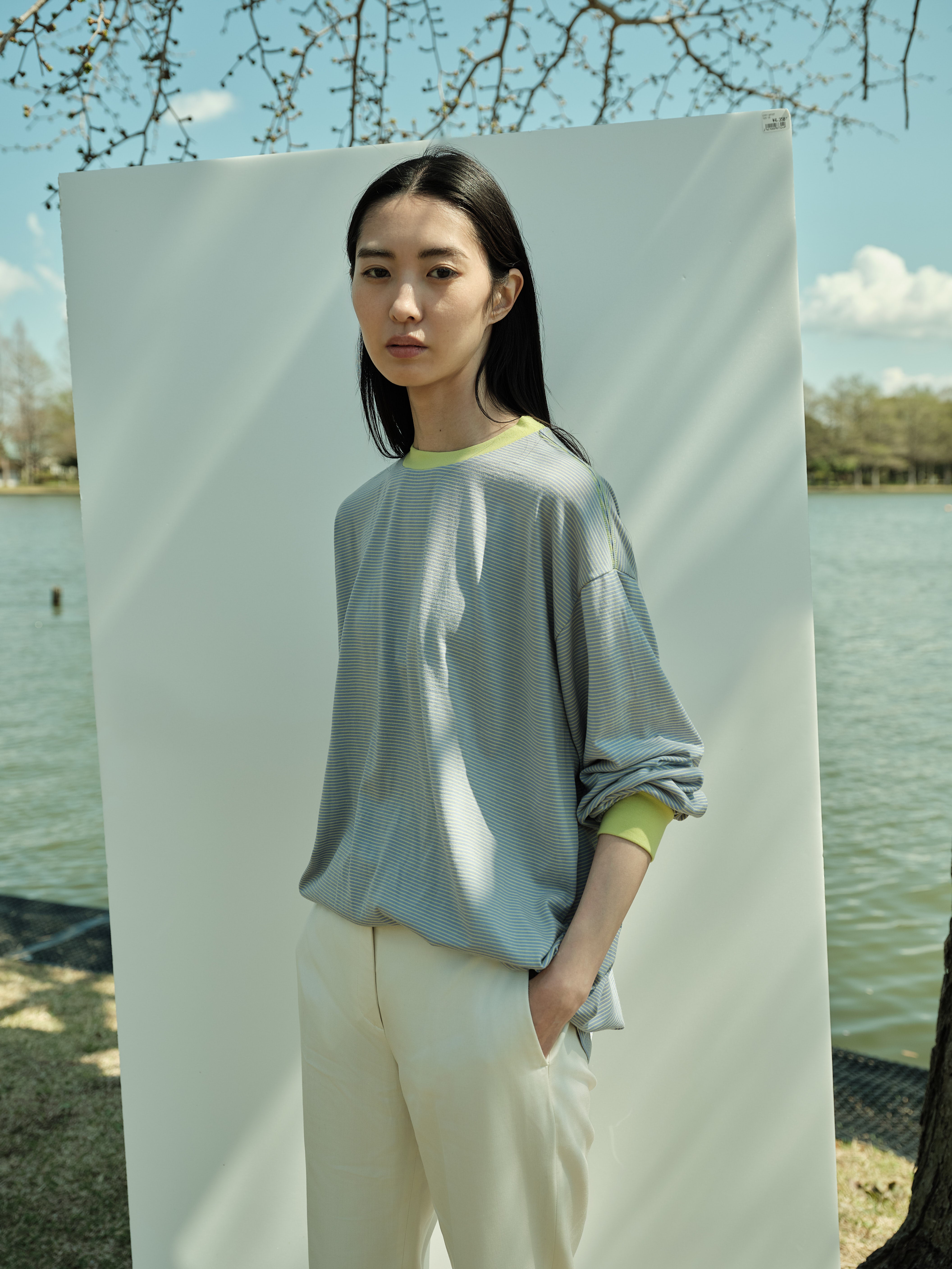 ONC MERINO 半袖 サイズ4 POWDER BLUE Merino wool short sleeve T-shirt / POWDER BLUE / ONC MERINO